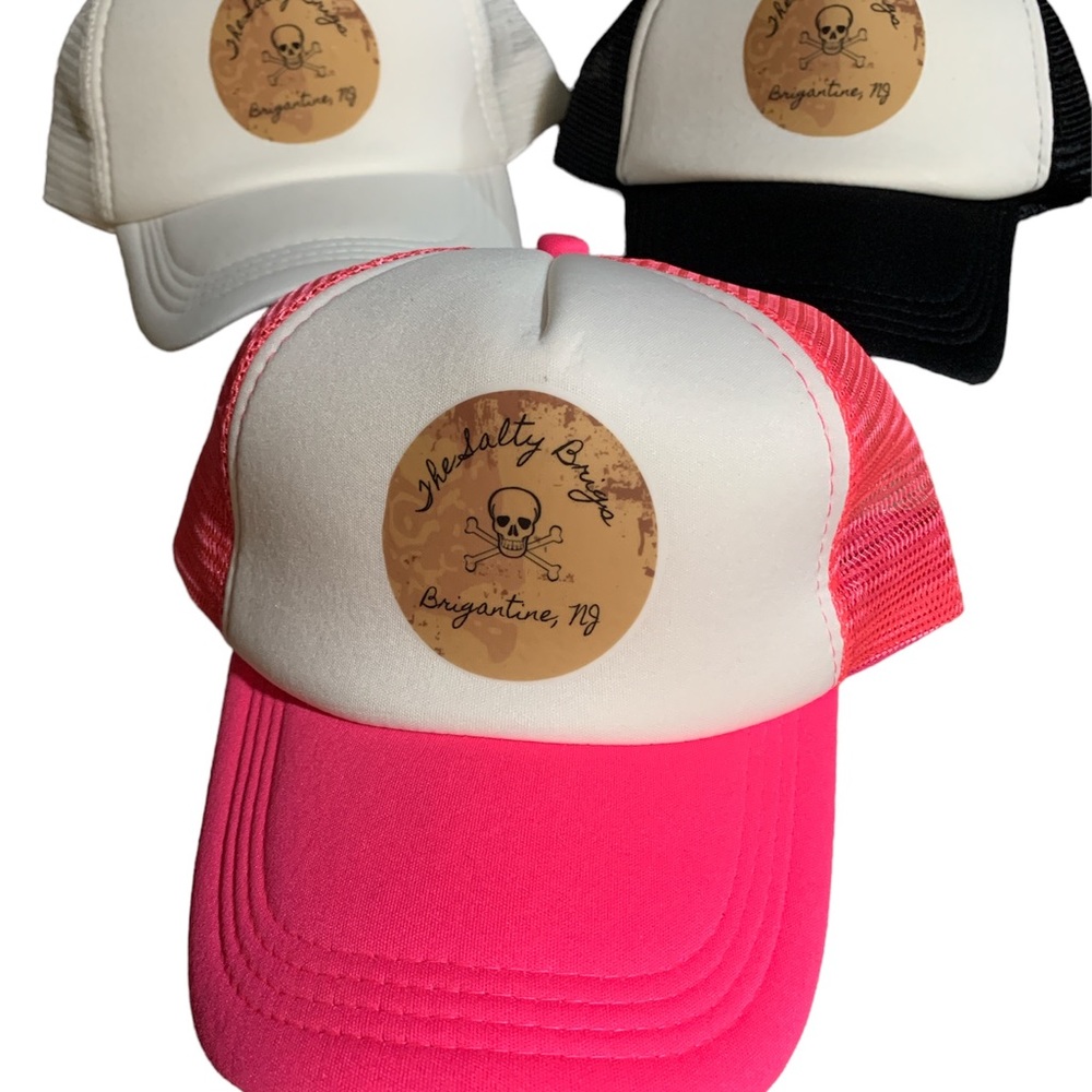 NWT The Salty Brigs, Brigantine, NJ Hat- OS PINK